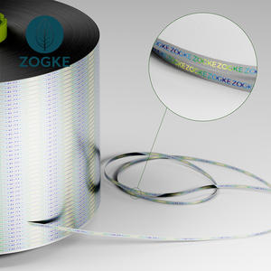 Muestra Gratuita de Cinta de Embalaje Holográfica BOPP Transparente Brillante, Fácil de Rasgar, Resistente al Agua, para Abrir Cajas de Tabaco, Activación por Agua - Product Image 2