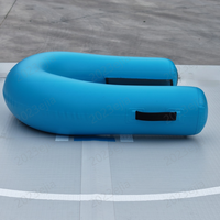 Canapé de mer gonflable en forme de U, design le plus récent, chaise longue légère pour adultes