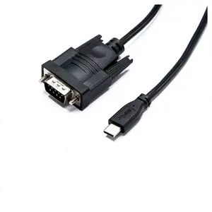 Usb-c至db9 rs232控制台电缆类型c至rs232串行适配器电缆