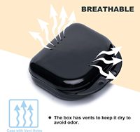 Étui de rangement pour appareil dentaire en PP, personnalisable avec logo OEM/ODM, multicolore, pour gouttières et aligneurs