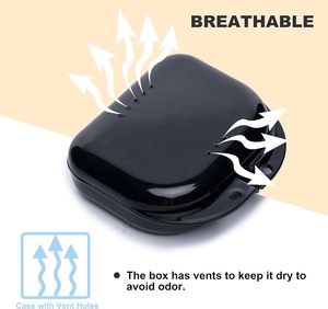 Étui portable léger pour appareil orthodontique avec évents pour ranger les <span class=keywords><strong>aligneurs</strong></span> et les appareils dentaires - Product Image 4