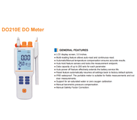 Layar LCD Meter DO210E, Instrumen Laboratorium Berkualitas Tinggi 3,5 Inci