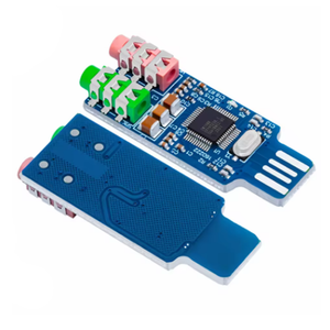Drive Free <b>USB</b> Sound Card, Computer External Sound Card Module, Laptop Sound Card CM108 <b>USB</b> Sound Card Chip - Product Image 6