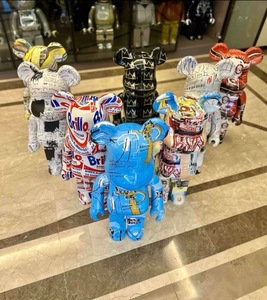 Art personnalisé en ABS, figurine Bearbrick 1000% 70cm grandeur nature, <span class=keywords><strong>jouet</strong></span> modèle pour la décoration de la maison - Product Image 2