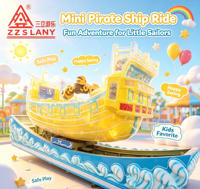 Manège pour enfants : Bateau pirate volant électrique et fou, équipement de parc d'attractions pour enfants, fabriqué en Chine