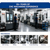 Tournage CNC de précision en acier inoxydable 316L pour rotor de pompe destiné aux équipements médicaux à fluides