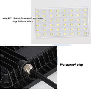 Outdoor Security <b>Light</b> 800lm Equivalent IP65 Waterproof 10W PIR <b>Motion</b> <b>Sensor</b> <b>LED</b> Flood <b>Lights</b> for Porch Patio Garden WD-150 10w - Product Image 3