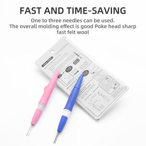 JP yüksek kalite Diy yün keçe pilot kalem yün keçe Poke eğlenceli araçları 3-needles nakış yumruk pilot kalem - Product Image 5