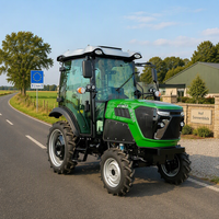 Tracteur 75 CV 4x4 Euro 5 avec cabine climatisée certifiée E-Mark et caméra arrière pour utilisation routière et agricole en Europe DONOL