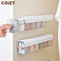 COIZY Organisateur d'épices, ensemble de boîtes de rangement en plastique pour aliments scellés, pot à sucre, boîte à épices en plastique