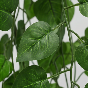 Artificial Hanging Money Plant Creeper Green Leaf Vine Decorative Indoor Outdoor <b>Wall</b> Balcony Garden Home Decor Plant - Product Image 2