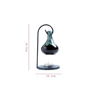 Nuove Idee Prodotto 2026: Decorazione Casa, Bruciatore di Oli Essenziali in Ceramica Colorata a Forma di Calderone, Portacandele in Ceramica - Product Image 4