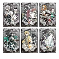 Lot de 100 Shikishi en papier Demon Anime Slayer 4ème série, boîte mystère à déchirer, jeu de table, carton maître, vente au détail pour la remise des diplômes