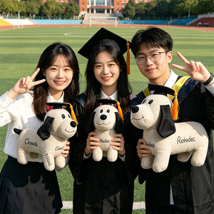 Ours en peluche Dr Teddy Bear pour la remise des diplômes, <span class=keywords><strong>cadeau</strong></span> souvenir scolaire doux et rembourré pour les étudiants - Product Image 4