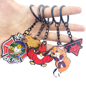 Llavero de recuerdo de alta calidad, logotipo personalizado, esmalte duro, diseño de perro bonito personalizado, llaveros de <span class=keywords><strong>Metal</strong></span>, llaveros - Product Image 5