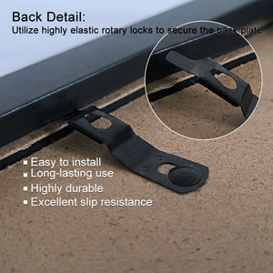 Lớn trang trí nội thất MDF gỗ khung ảnh 4x6 5x7 50x70 6x8in 8x10in 11x14in 16x20in đen trắng nâu khung ảnh - Product Image 6