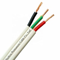 Factory Direct AS/NZS CCA Flat Twin 3/2-adriges flexibles TPS-Kabel, Strom-und Kommunikation kabel Großhandel für industrielle Verkabelung