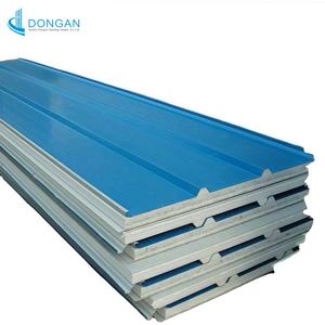 Placa de acero galvanizado resistente al fuego panel EPS panel de pared y techo de metal - Product Image 1