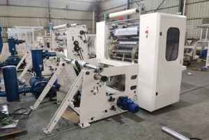 <span class=keywords><strong>Machine</strong></span> à plier le papier toilette et les serviettes en papier entièrement automatique et personnalisable, 5 lignes, pliage en N, boîte de vitesses, certifiée CE, 380V, 150m/min - Product Image 5