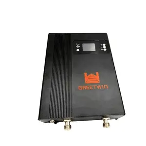 Real-時間Gain Show In The LCD 1W 30dBm DCS LTE 1800MHz 2G 4G Cell Phone Signal Booster Mobile Phone Repeater For Office