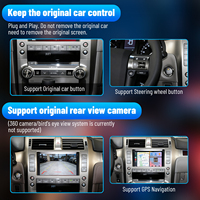 Interfaz Inalámbrica Apple CarPlay para Lexus GX GX400 GX460 2014-2020, Decodificador de Pantalla OEM para Automóvil, Caja de Interfaz Multimedia, Android Auto