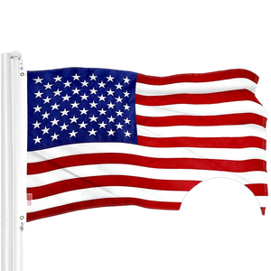 Bandera Americana Rosa para Colgar en la Pared, Poliéster, 3x5 Pies, Colores Vibrantes, Duradera, Ecológica, Antiarrugas, Impresión Digital, Portátil - Product Image 2