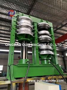 टायर फ्लैप इलाज प्रेस मशीन, रबर felloe बैंड बनाने प्रेस मशीन 10.00-20/11.00-20 - Product Image 3