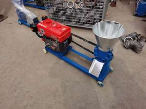 Nueva Máquina Peletizadora <span class=keywords><strong>de</strong></span> Matriz Plana para Aserrín Metálico/Cáscara <span class=keywords><strong>de</strong></span> Arroz/Paja/Tallo <span class=keywords><strong>de</strong></span> Cultivo/Estiércol Animal/Fertilizante, Capacidad <span class=keywords><strong>de</strong></span> 100 kg/h, Bajo Ruido - Product Image 5