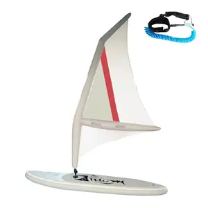 2024 fabrika windsurf SUP rüzgar sörf şişme SUP için yelken kurulu windsurf yelken ile ayakta kullanılan kürek satış paddleboard
