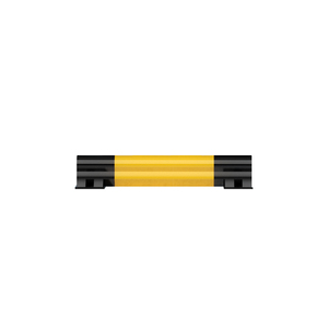 Butée de stationnement jaune et noire en tube d'acier pour <span class=keywords><strong>garage</strong></span>, barrière de circulation métallique, butée de <span class=keywords><strong>roue</strong></span> pour <span class=keywords><strong>voiture</strong></span> - Product Image 1