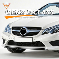 Parachoques de Coche, Kit de Carrocería Estilo E63 (De Antiguo a Nuevo) para Mercedes Benz Clase E W207, Parachoques, Faros Delanteros, Luces Traseras, Accesorios para Automóviles