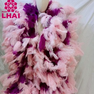 Écharpe en plumes d'autruche géante de 3,5 mètres, guirlande de plumes, <span class=keywords><strong>boa</strong></span> en plumes d'autruche pour spectacle de danse samba, scène, fête, spectacle - Product Image 6