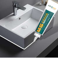 Mastic résistante aux moisissures 30 ml, tampon argenté modifié pour décoration de maison, travail du bois