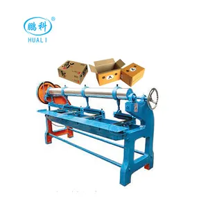 Semi-Auto Manual Paper Feeder Four Line Slotter Die Cutting Making Carton Machinery