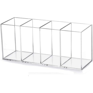Exhibidor de Maquillaje Acrílico Transparente para Salón o <span class=keywords><strong>Boutique</strong></span>, Ahorro de Espacio - Product Image 1