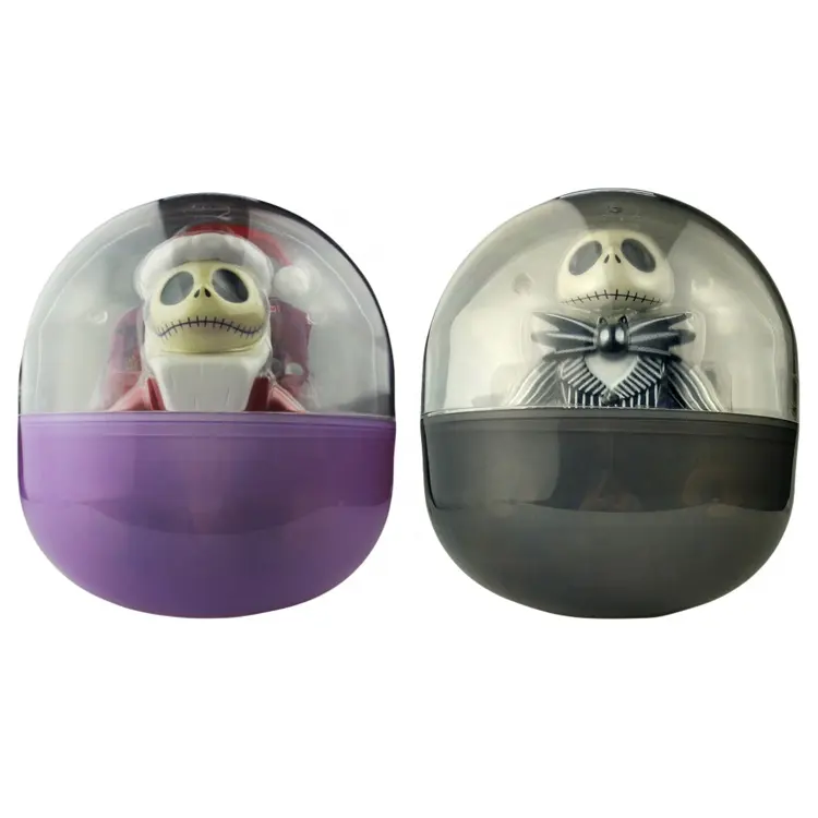 Custom Made Automaat 100 Mm 200 Mm 8 Inch Grote Plastic Capsule Big Size Plastic Gashapon Capsules Met Speelgoed