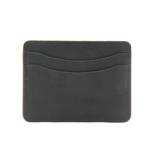 <span class=keywords><strong>Portafoglio</strong></span> piatto sottile da uomo con tasca frontale minimalista in vera <span class=keywords><strong>pelle</strong></span> 100% - Product Image 3