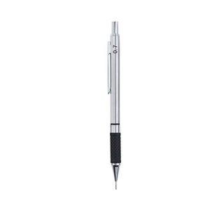 Crayon mécanique en métal 0,5 mm HB avec grip souple en silicone, outil de dessin technique pour l'ingénierie, l'esquisse, les étudiants et les examens, porte-mine - Product Image 6