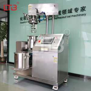 Homogeneizador de chaqueta de calentamiento al vacío para uso en laboratorio, equipo de homogeneización de alto cizallamiento, mezclador emulsionante de cosméticos en crema de acero inoxidable - Product Image 2