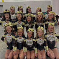 Tenues de cheerleading personnalisées orange et jaune pour enfants (Spandex/Polyester) pour les célébrations scolaires