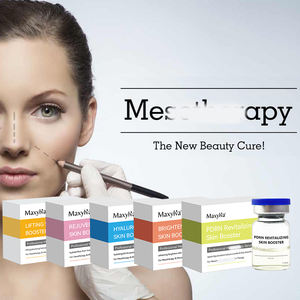 Serum Blue Copper Peptide Ghk-cu dengan Derma Roller untuk Mengencangkan Kulit Wajah Anti Kerut - Product Image 5