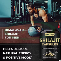 Ausreson Marque Privée Shilajit Himalayen en Capsules – Complément Alimentaire Chinois Pur, Naturel et Biologique pour Hommes