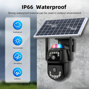 Cámara de Seguridad Rscamtom con Doble Lente 7*24 AOV PTZ, Batería Solar, 4G Sim, Grabación de 24 Horas, WIFI IP66, Audio Bidireccional Inalámbrico, CCTV - Product Image 6