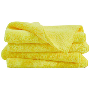 Microfiber Car Wash Towel 320 Gsm Yellow Thickened Highly Absorbent For Vehicle Cleaning - Product Image 1