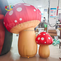 Maison en forme de champignon géante gonflable, tente gonflable pour la décoration de fête
