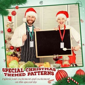 สายคล้องคอคริสต์มาสแบบกำหนดเองพร้อมสายคล้องแบบตะขอ สายคล้องคอโพลีเอสเตอร์พิมพ์ลายซับลิเมชั่นสำหรับคริสต์มาสที่ทนทานพร้อมโลโก้แบบกำหนดเองยอดนิยม จัดส่งด่วน - Product Image 3