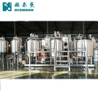 Équipement de Fermentation de Bière Artisanale et de Vin Hermann 2000L, Cuve sous Pression 10000L 5000L 3000L, Haute Productivité, Garantie 4 Ans, 220V 3KW