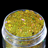 Paillettes holographiques épaisses Xucai, sequins hexagonaux mélangés, paillettes colorées pour l'art des ongles, flocons de résine époxy, décoration artisanale, fournitures de maquillage DIY