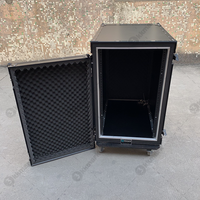 KKMARK Étui de transport antichoc coloré 6U 8U 10U 12U 14U 16U 18U 20U pour amplificateur, rack ATA, vol et route