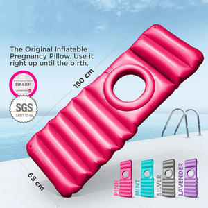 <span class=keywords><strong>Matelas</strong></span> Gonflable de Maternité IHOMEINF en PVC Flocage pour Femmes Enceintes - Product Image 1